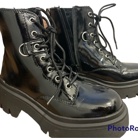 Chunky style Combat Boots New - Picture 3 of 6